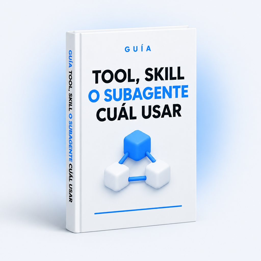 Portada de Tool, skill o subagente: cuál usar