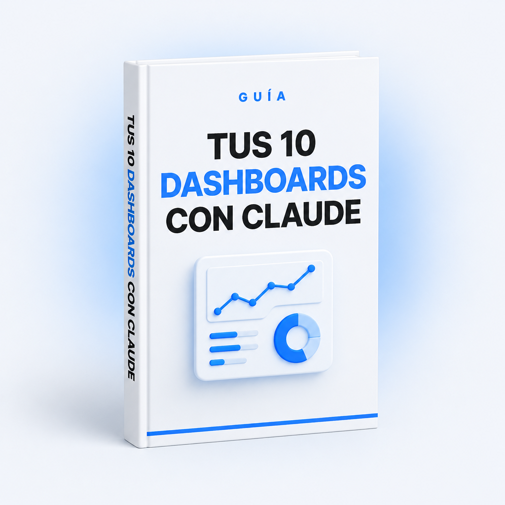 Portada de Tus 10 dashboards con Claude